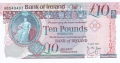 Bank Of Ireland 1 5 And 10 Pounds 10 Pounds,  1. 7.1995